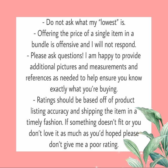 Please Read ✨ - Picture 2 of 3